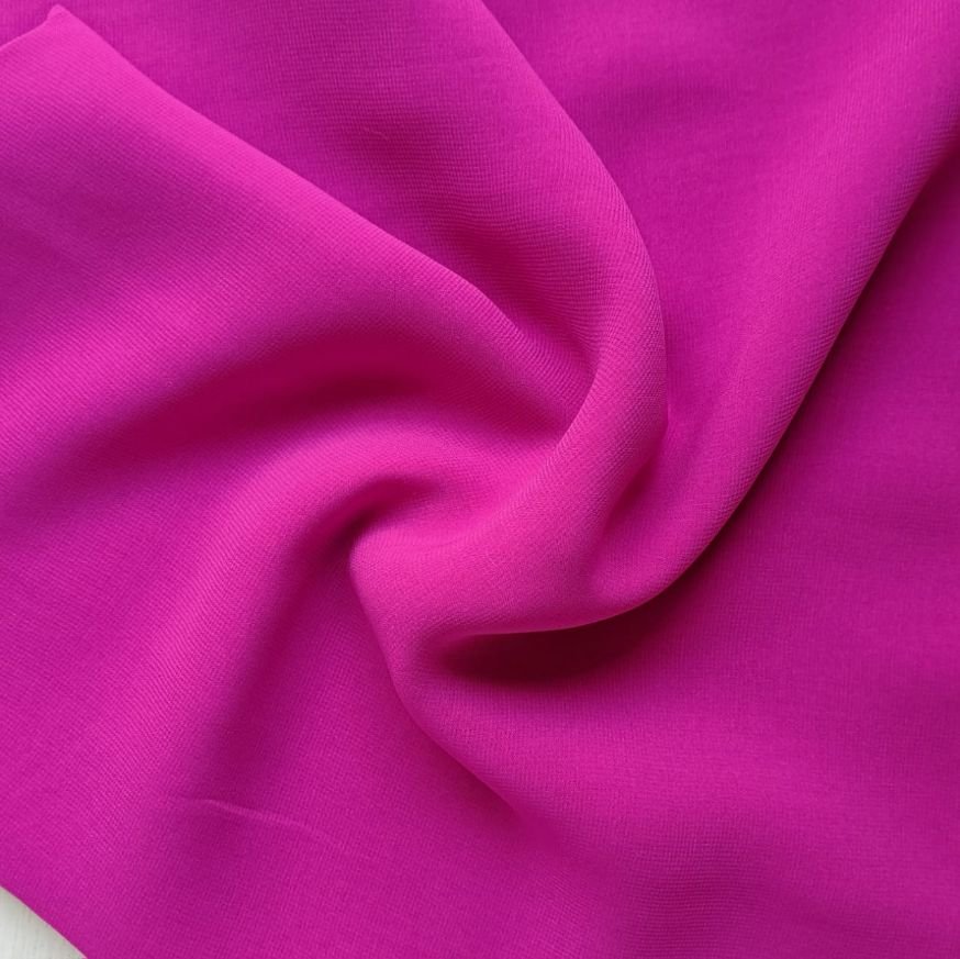 Plain Square Hijab Berry Pink