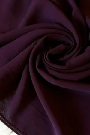 Plain Square Hijab Dark Purple