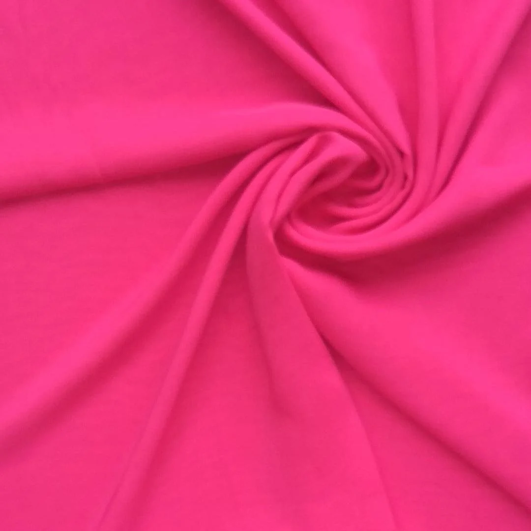 Plain Square Hijab Fuscia Pink