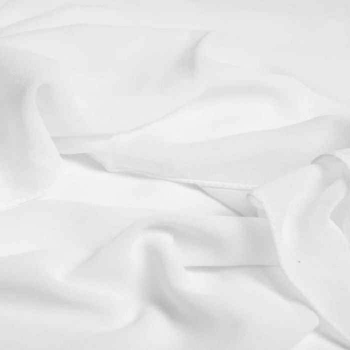 Plain Square Hijab White