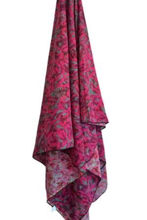 Printed Square Hijab Mystic Strokes