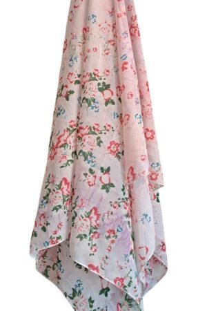 Printed Square Hijab Velvet Garden
