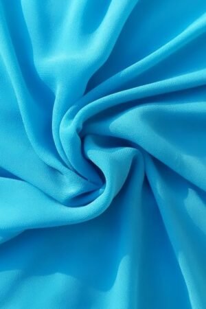 Plain Square Hijab Light Blue