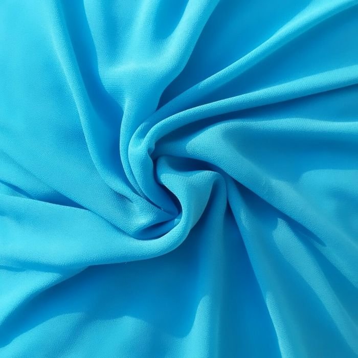 Plain Square Hijab Light Blue
