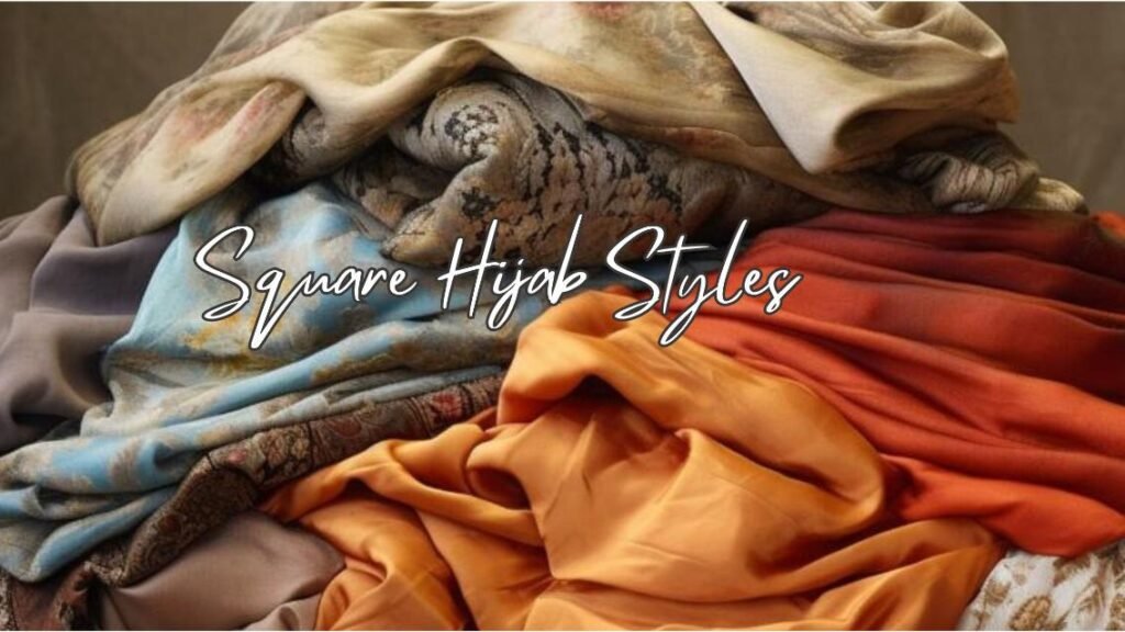 Square Hijab Styles