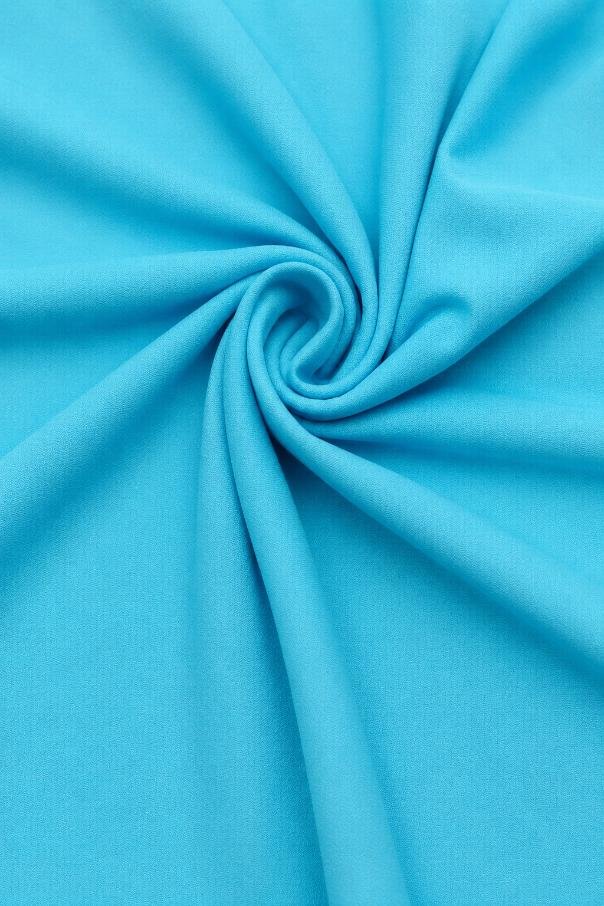 Plain Square Hijab Crystal Blue