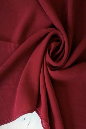 Plain Square Hijab Plum