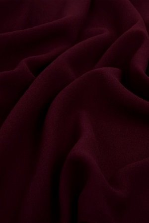 Plain Square Scarf Red Grape