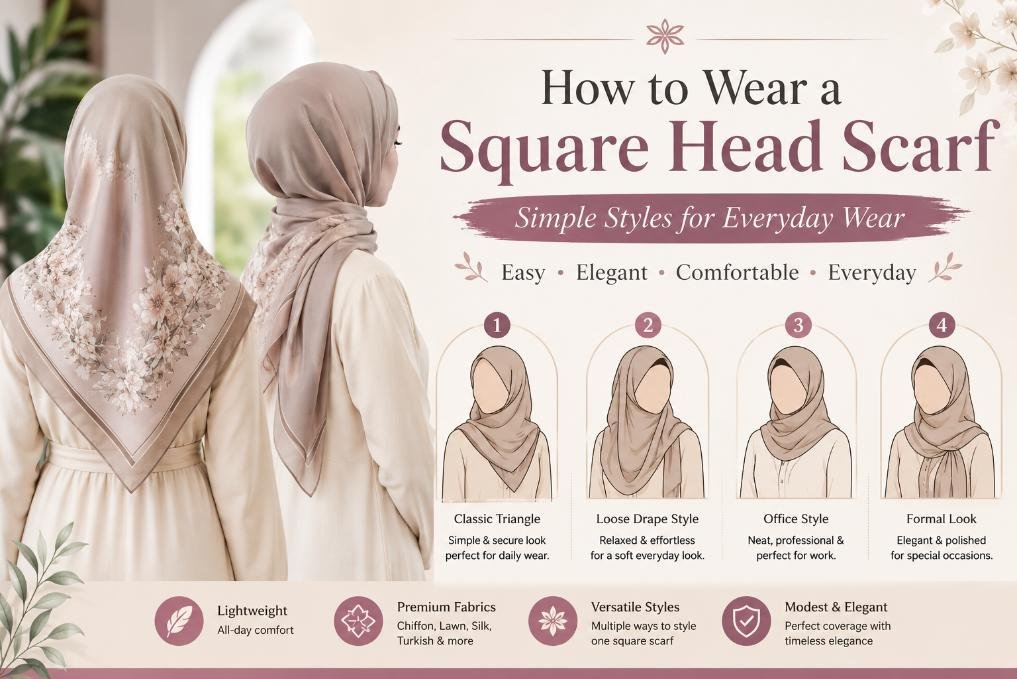 Square Head Scarf