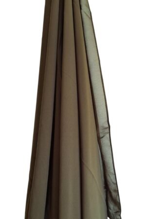 Large Square Hijab Dark Olive