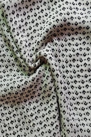 Printed Square Hijab Drifting Moon