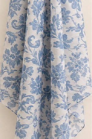 Printed Square Hijab Wilted Charm