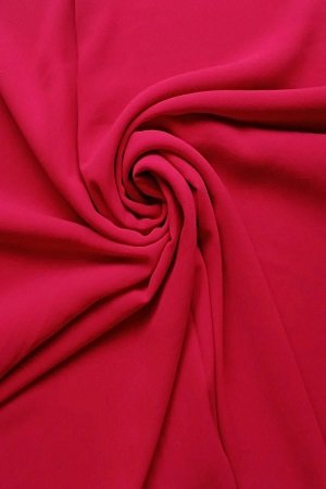 Plain Square Scarf Raspberry Red