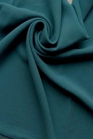 Plain Square Scarf Teal