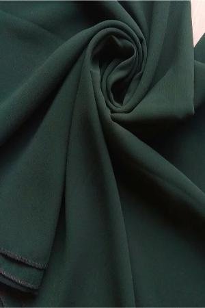 Large Georgette Square Scarf Forest Green