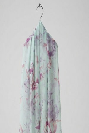 Printed Square Scarf Garden Veil